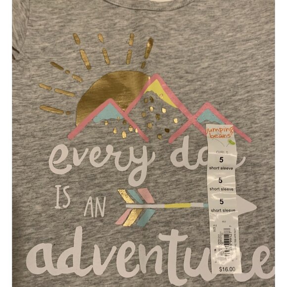 Jumping Beans Adventure Tee Size 5 NWT - Picture 2 of 4